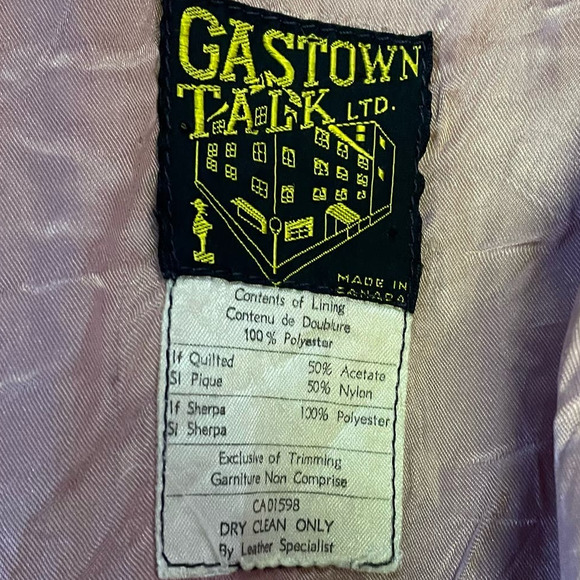 Vintage 70s Gastown Talk Tan Suede Leather Coat Womens Small Retro Boho Grunge - Picture 7 of 10